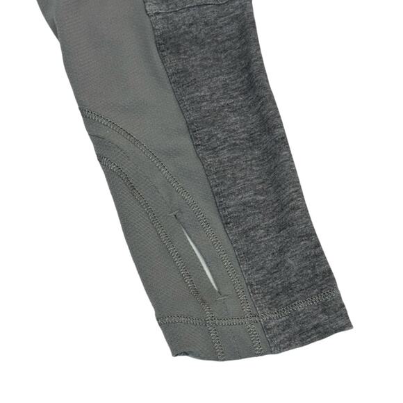 Lululemon Long Sleeve Performace Top Womens Size 6 Heather Gray Lightweight - Picture 3 of 4